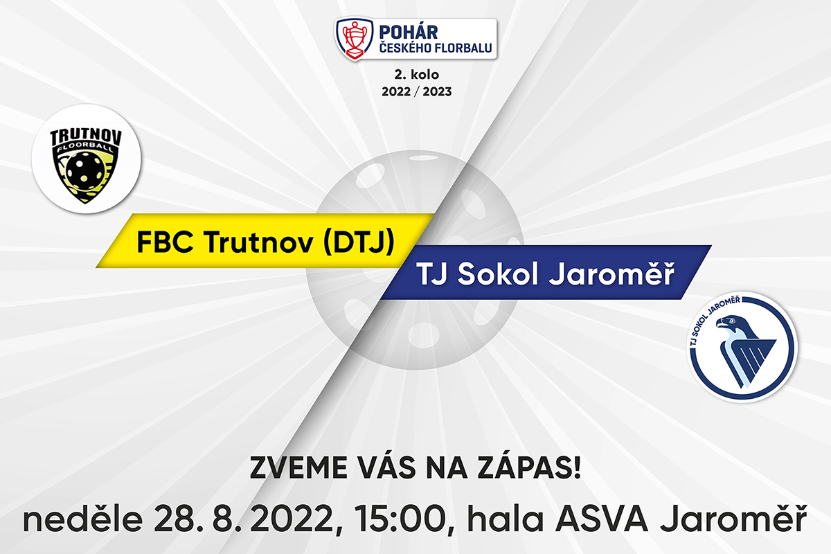 Druhé kolo poháru odehrajeme v Jaroměřské hale!